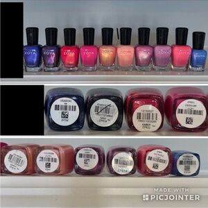 10 Zoya polish bundle